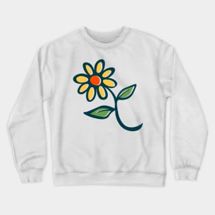 Sun flower Crewneck Sweatshirt